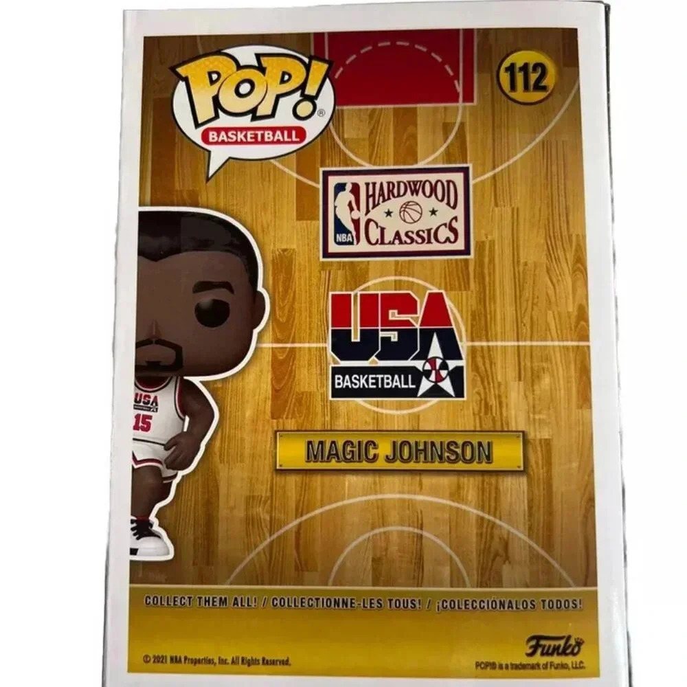 NEW Funko POP! Basketball USA Magic Johnson #112 Target Exclusive - Picture 4 of 5